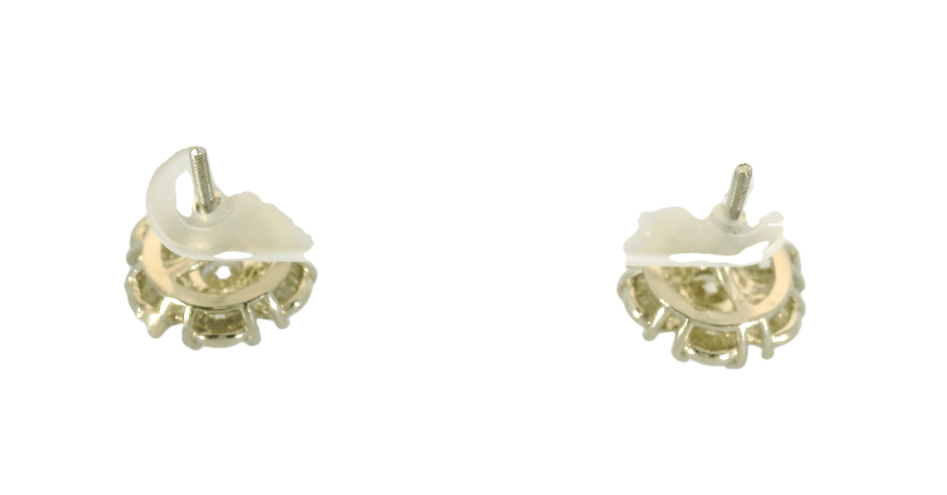 Elegant Diamond Cluster Earrings - Royal Class Jewels