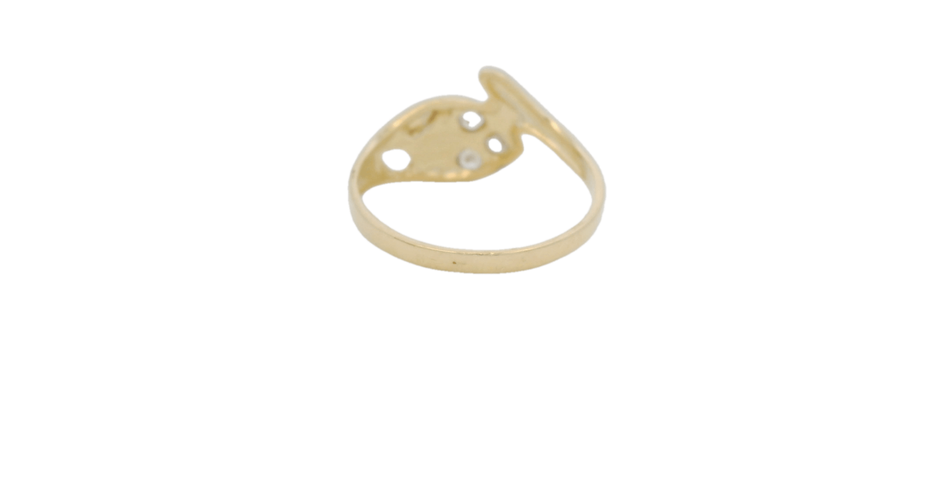 Elegant Two - Tone Ruby Ring - Royal Class Jewels