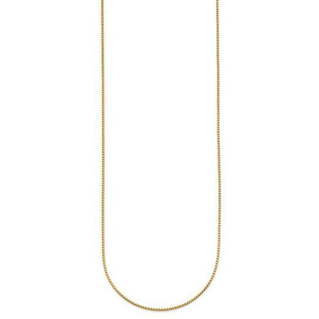 Herco 14K Polished 1.0mm Solid Franco 16 Inch Chain - Royal Class Jewels