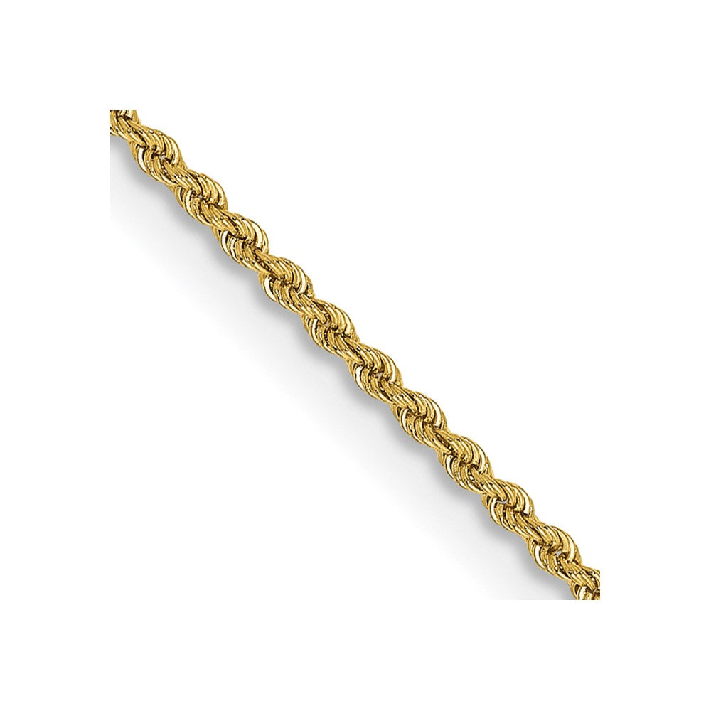 14K 36 inch 2mm Regular Rope with Lobster Clasp Chain