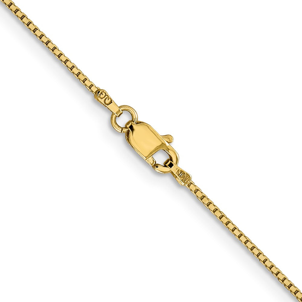 14K . Box with Lobster Clasp Chain 0.95mm - Chains