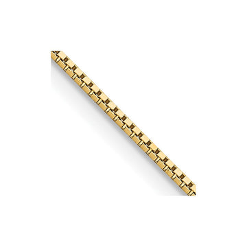 14K 26 inch .95mm Box with Lobster Clasp Chain