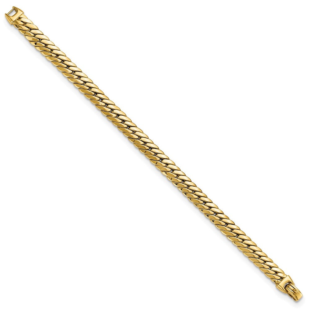 14k Polished Large Snake Chain Bracelet 7.46mm - Bracelets