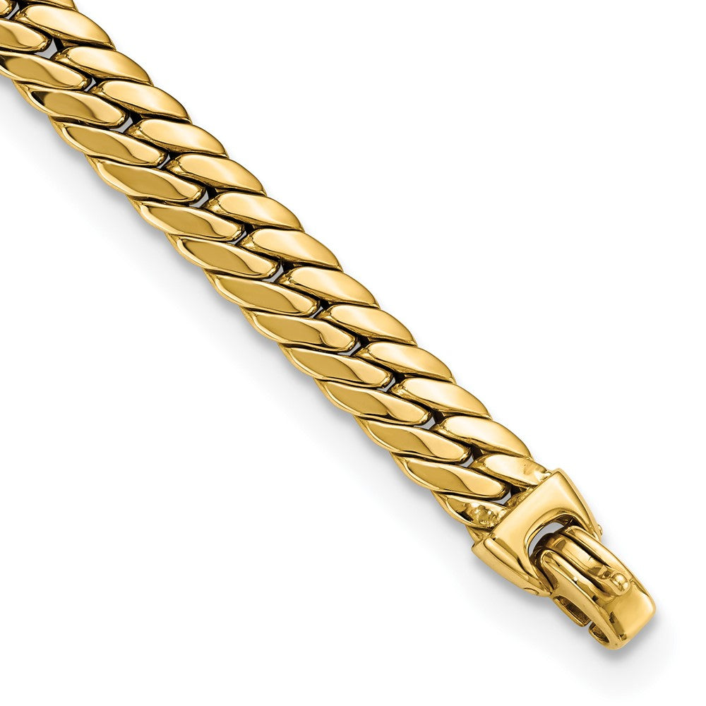 14k Polished Large Snake Chain Bracelet 7.46mm - Bracelets