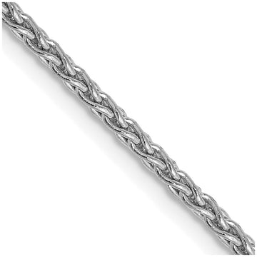 14K White Gold 30 inch 1.75mm Parisian Wheat with Lobster Clasp Chain