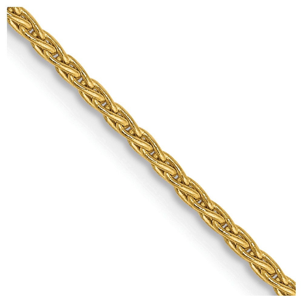 14k 22 inch 1.5mm Parisian Wheat with Lobster Clasp Chain