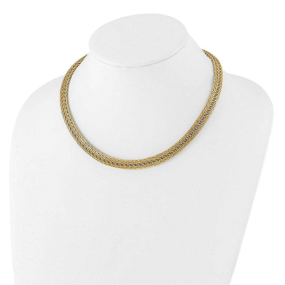 14k Polished Fancy Multi-Link Necklace 8.1mm - Chains