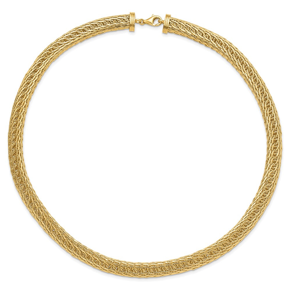 14k Polished Fancy Multi-Link Necklace 8.1mm - Chains
