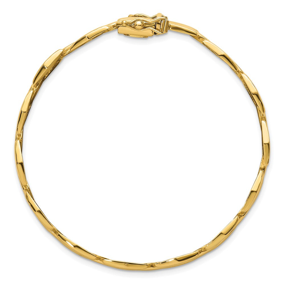 14k Polished Fancy Link Bracelet 10.82mm - Bracelets