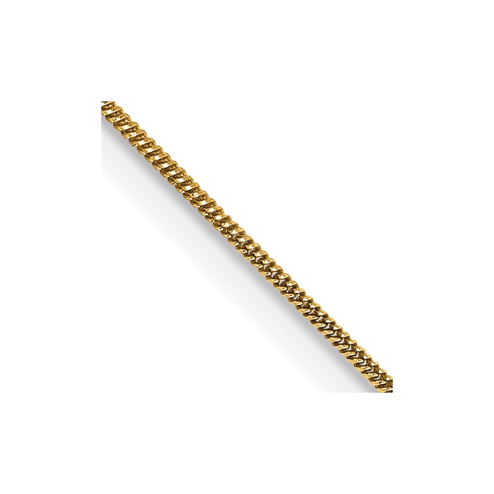 14K 24 inch .65mm Round Snake with Lobster Clasp Chain